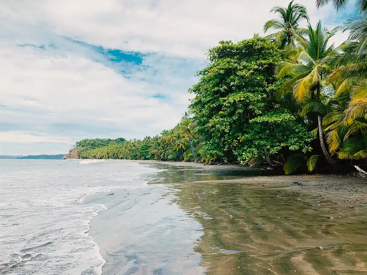 Calovebora beach close to Santa Fe