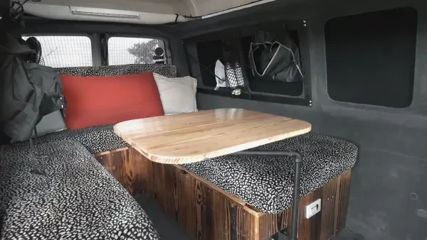 Campervan Vista interior