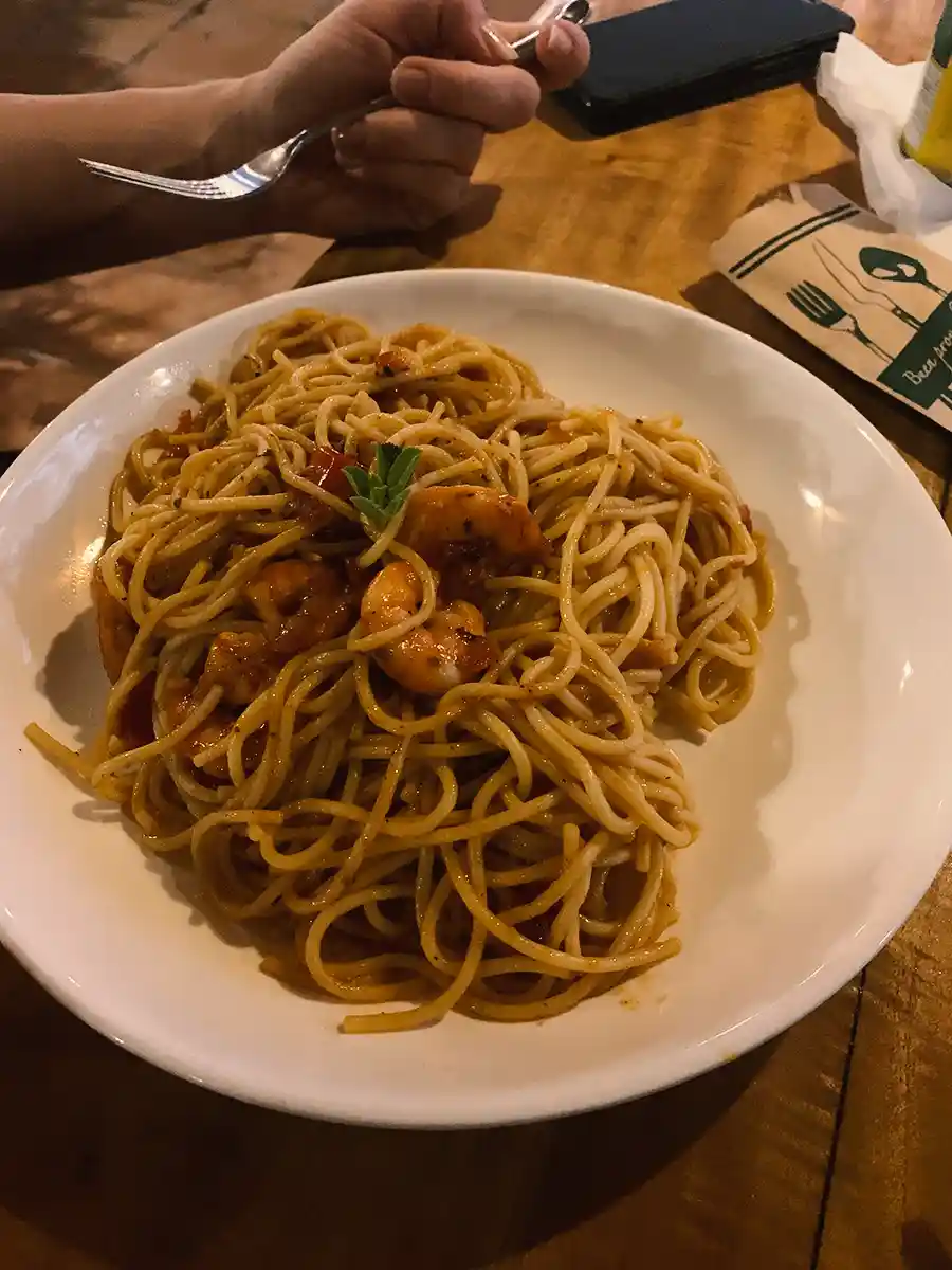 Seafood Spaghetti in Río Hato